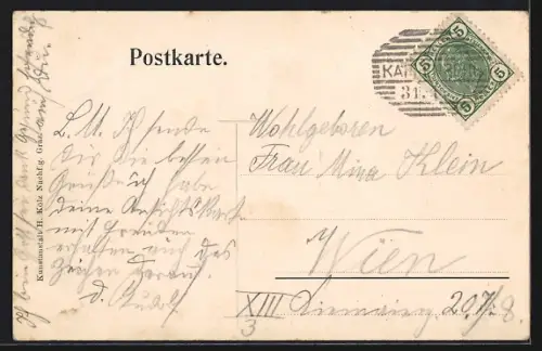 AK Kapfenberg, Ortschaft aus der Ferne