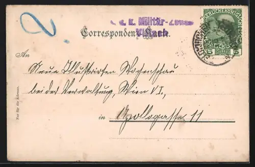 AK St. Margarethen bei Pattergassen, Ortspanorama mit Kirche