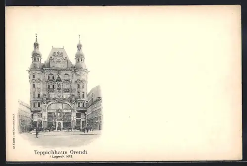 AK Wien, Teppichhaus Orendi