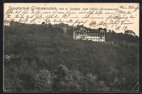AK Edlitz-Grimmenstein, Sanatorium