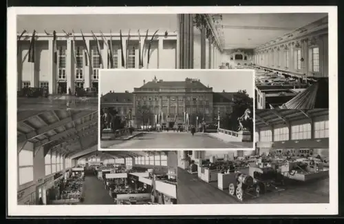 AK Wiener Internationale Messe, Blick auf das Hauptgebäude