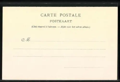 Lithographie Bruxelles, Exposition Internationale 1897, Kermesse, Quartier du Vieux Bruxelles