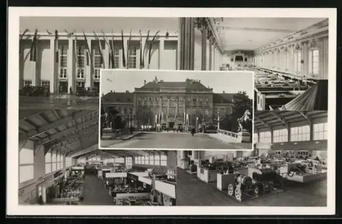 AK Wiener Internationale Messe, Blick auf das Hauptgebäude