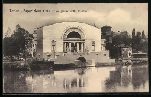 AK Torino, Esposizione 1911, Padiglione della Russia