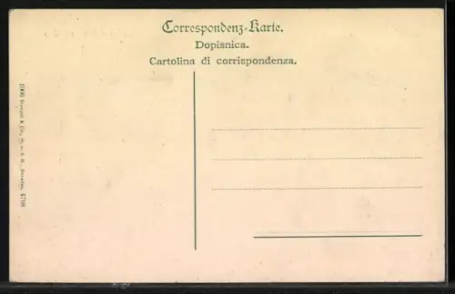 AK Abbazia, Blick von Ika auf die Stadt