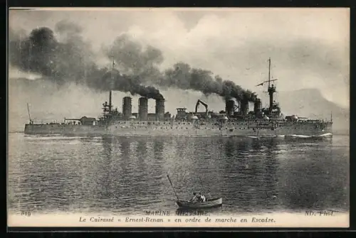 AK Kriegsschiff Ernest-Renan, Cuirassé