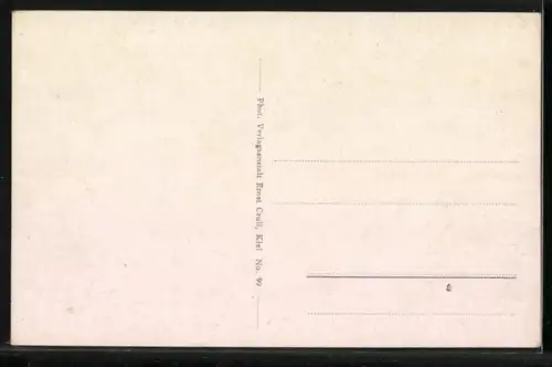 AK Kriegsschiff Elsass auf See