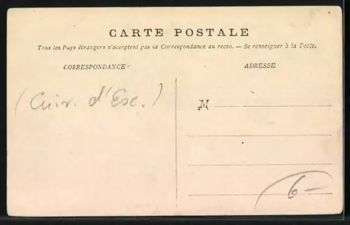 AK Kriegsschiff Le Bouvet in Fahrt