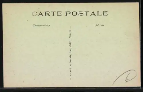 AK Kriegsschiff Cuirassé en rade