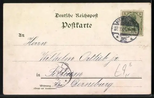 AK Passagierschiff Pretoria auf hoher See