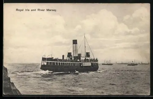 AK Dampfer Royal Iris and River Mersey