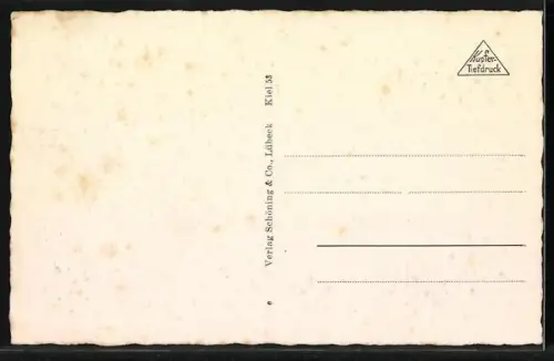 AK Kreuzer Admiral Hipper der Kriegsmarine auf See