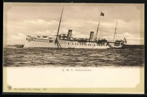 AK SMY Hohenzollern auf See