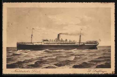 AK Passagierschiff Derfflinger, Norddeutscher Lloyd