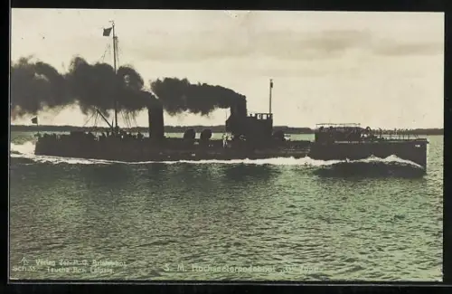 AK Kriegsschiff SM Hochseetorpedoboot G Type