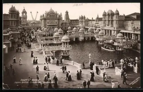 AK London, Japan-British Exhibition 1910, Court of Honour