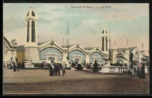 AK Nancy, Exposition de Nancy, Les Palais