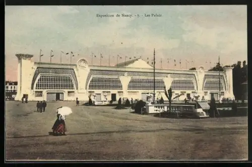 AK Exposition de Nancy, Les Palais
