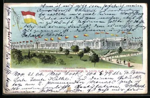 AK St. Louis, Louisiana Purchase Exhibition 1904, Agriculture Building