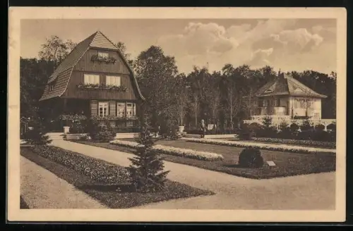 AK Breslau, Ausstellung zur Jahrhundertfeier der Freiheitskriege 1913, Einfamilienhäuser