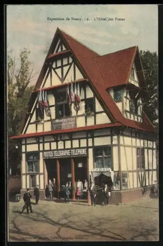 AK Nancy, Exposition, L`Hôtel des Postes, Ausstellung