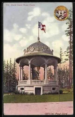 AK Seattle, Alaska-Yukon-Pacific-Exposition 1909, Band Stand Nome Circle, Ausstellung