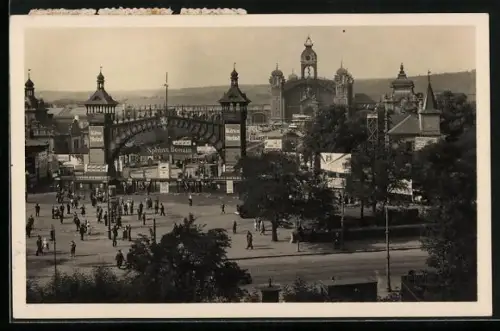 AK Praha, Ausstellungs-Gelände