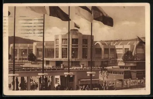 AK Brno, Vchod do vystaviste, Ausstellung