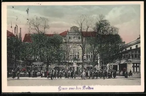 AK Berlin-Tiergarten, Gastwirtschaft Kaiser Wilhelm Zelt 2 von Franz Bechly