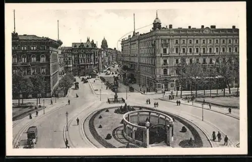 AK Berlin, Hotel Kaiserhof am Wilhelmplatz