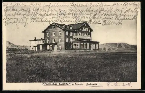 AK Norddorf a. Amrum, Hotel Seehospiz II.