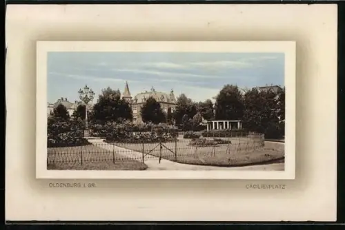 AK Oldenburg i. Gr., Cäcilienplatz