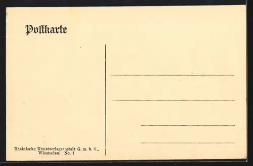 AK Fulda, Totalansicht der Stadt