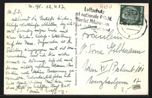 AK M. Gladbach, Volksgarten