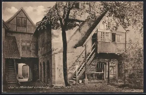 AK Lüneburg, Sol- und Moorbad, Roter Hahn