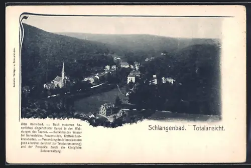 AK Schlangenbad, Totalansicht