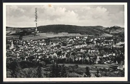 AK Bad Kissingen, Gesamtansicht, Josephsturm