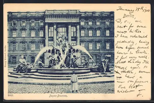 AK Berlin, Begas-Brunnen