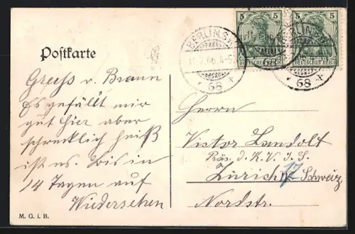 AK Berlin, Friedrichstrasse