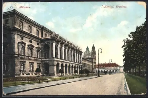 AK München, Königl. Residenz