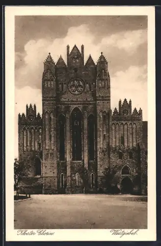 AK Chorin, Kloster, Westgiebel