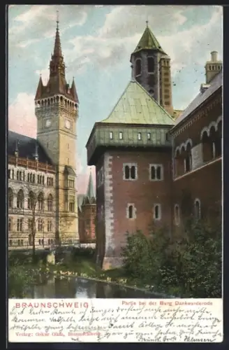 AK Braunschweig, Partie bei der Burg Dankwarderode