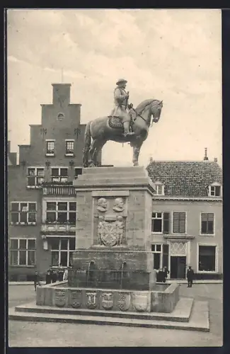 AK Cleve, Hohenzollernbrunnen, Enthüllt in Gegenwart Ihrer Majestäten bei der 300 jährigen Jubelfeier 1909
