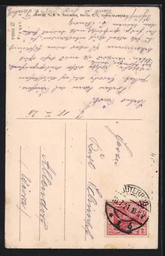 AK Jüterbog, Blick durch das Dammtor