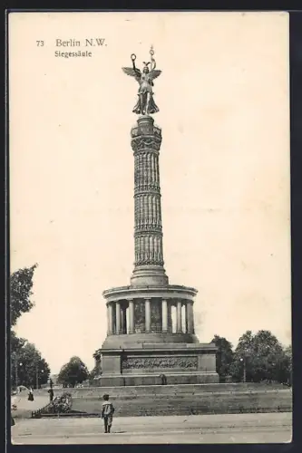 AK Berlin-Tiergarten, Siegessäule