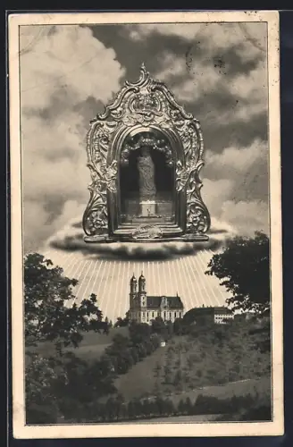 AK Schönenberg / Ellwangen, Kirche und Gnadenbild