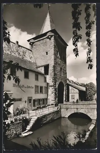 AK Meisenheim /Glan, Gasthaus zum Untertor