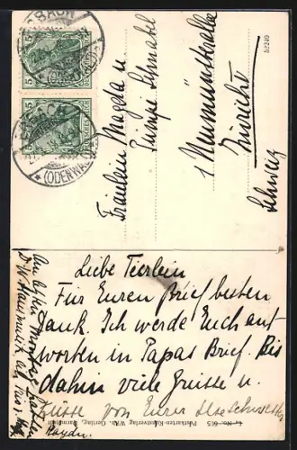 AK Erbach i. O., Rathaus und Kirche