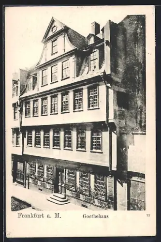 AK Alt-Frankfurt, Goethehaus
