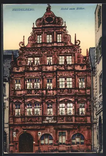 AK Heidelberg, Hotel zum Ritter